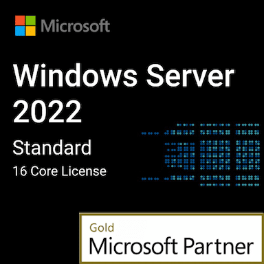 server 2022 standard 16 core license